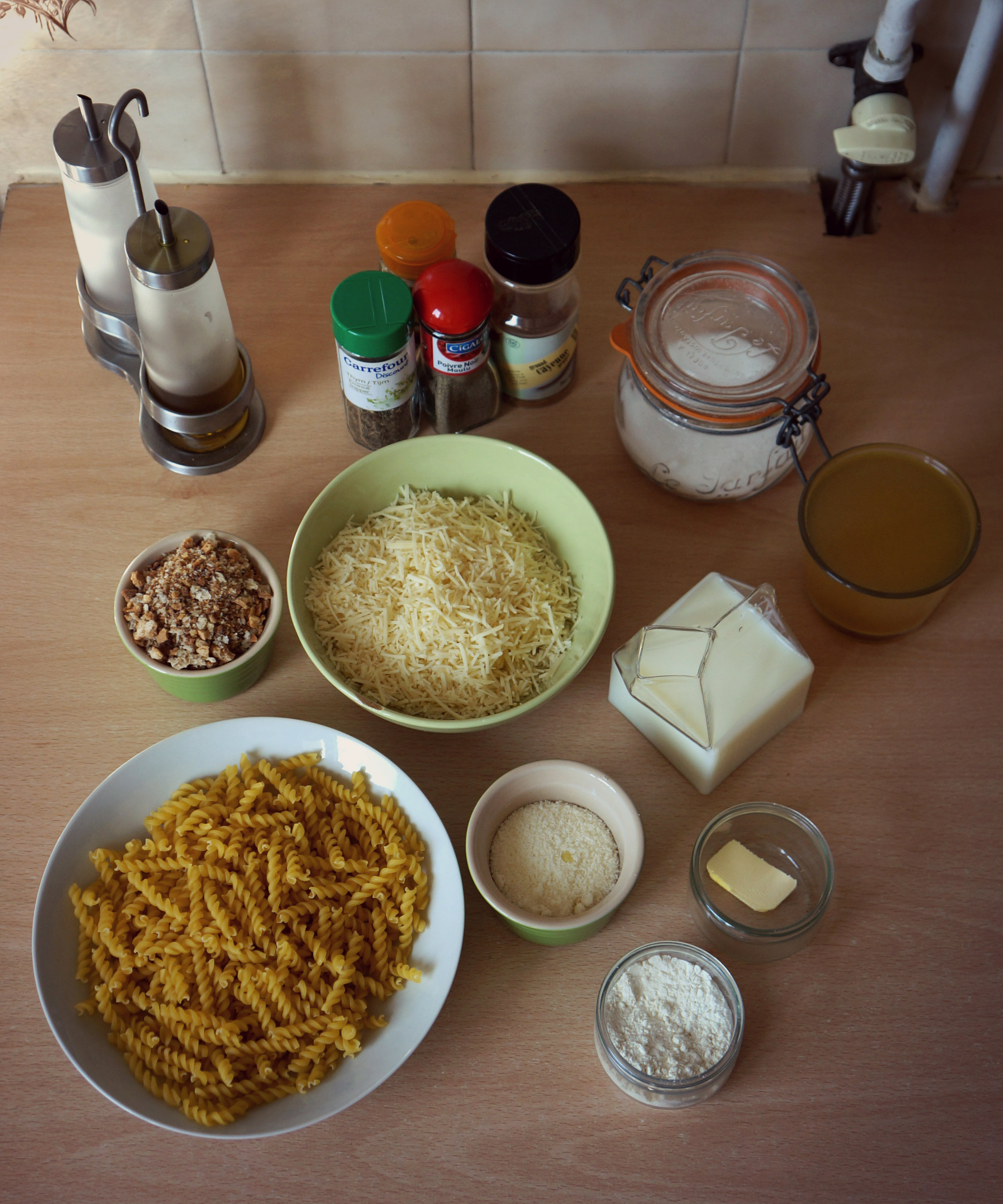 Ingredients For Homemade Mac And Cheese