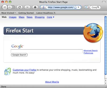 Firefox For Mac Os X